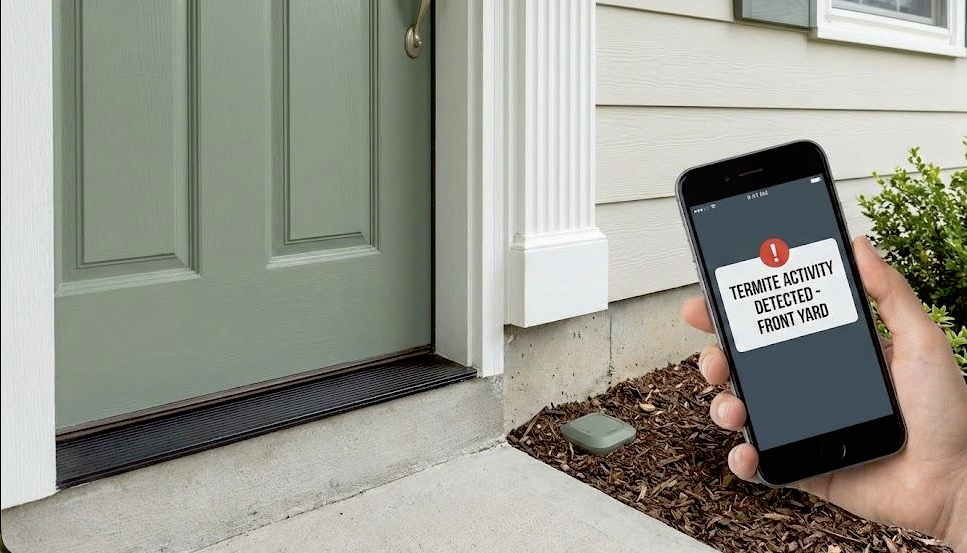 TermiSense 360 sensor spotted before entering home